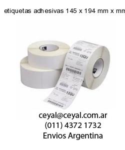 etiquetas adhesivas 145 x 194 mm x mm