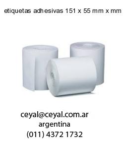 etiquetas adhesivas 151 x 55 mm x mm