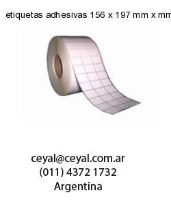 etiquetas adhesivas 156 x 197 mm x mm