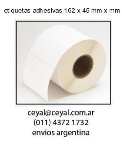 etiquetas adhesivas 162 x 45 mm x mm