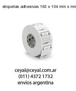 etiquetas adhesivas 163 x 104 mm x mm