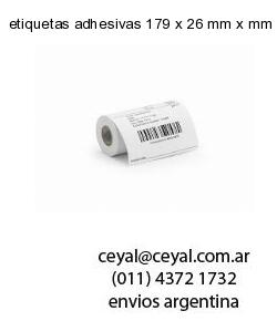 etiquetas adhesivas 179 x 26 mm x mm
