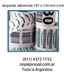 etiquetas adhesivas 187 x 154 mm x mm