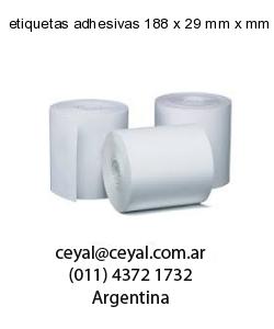 etiquetas adhesivas 188 x 29 mm x mm