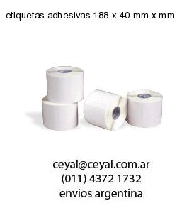 etiquetas adhesivas 188 x 40 mm x mm