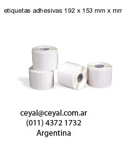 etiquetas adhesivas 192 x 153 mm x mm