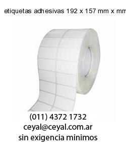 etiquetas adhesivas 192 x 157 mm x mm