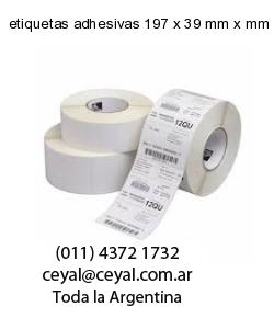 etiquetas adhesivas 197 x 39 mm x mm