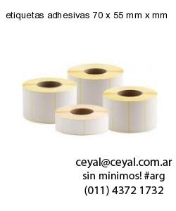 etiquetas adhesivas 70 x 55 mm x mm