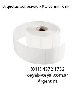 etiquetas adhesivas 76 x 86 mm x mm