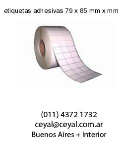 etiquetas adhesivas 79 x 85 mm x mm