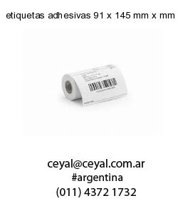 etiquetas adhesivas 91 x 145 mm x mm