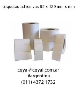 etiquetas adhesivas 92 x 129 mm x mm