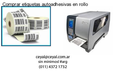 Comprar etiquetas autoadhesivas en rollo