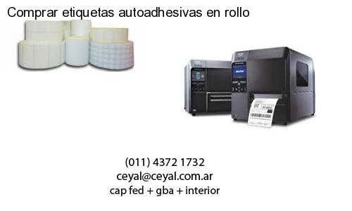 Comprar etiquetas autoadhesivas en rollo