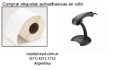 Comprar etiquetas autoadhesivas en rollo