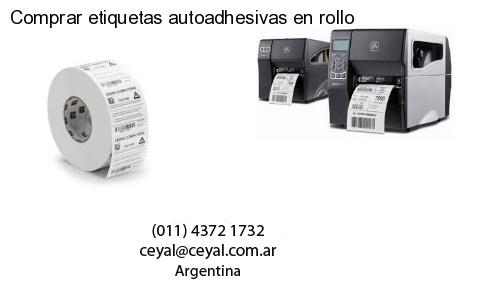 Comprar etiquetas autoadhesivas en rollo