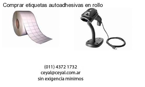 Comprar etiquetas autoadhesivas en rollo