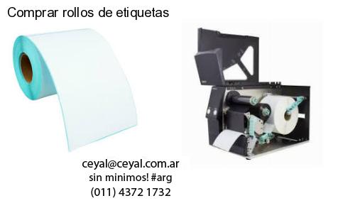 Comprar rollos de etiquetas