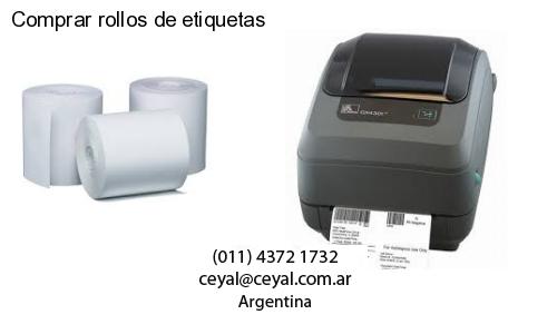 Comprar rollos de etiquetas