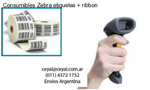 Consumibles Zebra etiquetas   ribbon