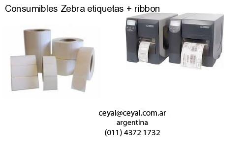 Consumibles Zebra etiquetas   ribbon