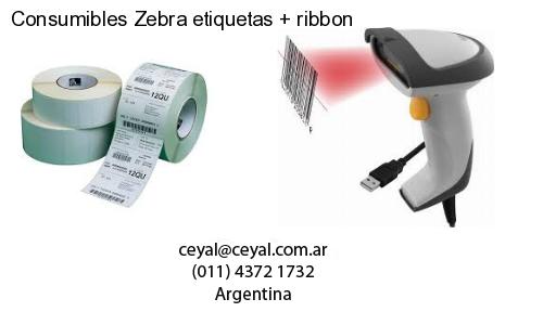 Consumibles Zebra etiquetas   ribbon