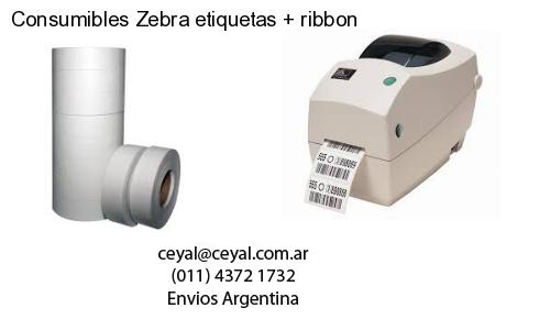 Consumibles Zebra etiquetas   ribbon