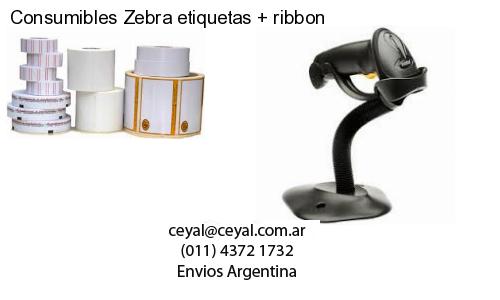 Consumibles Zebra etiquetas   ribbon