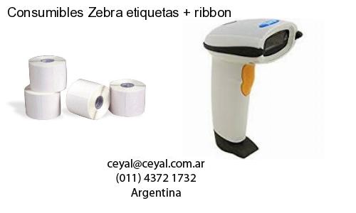 Consumibles Zebra etiquetas   ribbon