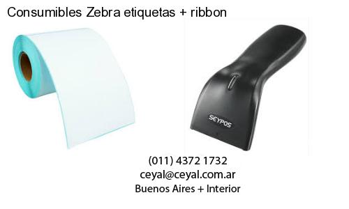 Consumibles Zebra etiquetas   ribbon