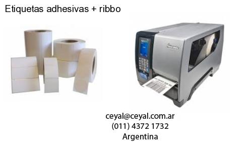 Etiquetas adhesivas   ribbo