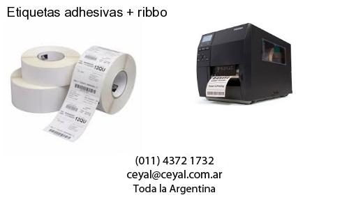 Etiquetas adhesivas   ribbo