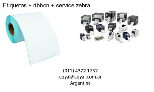 Etiquetas   ribbon   service zebra