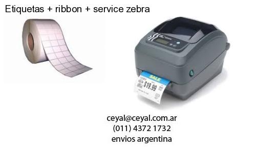 Etiquetas   ribbon   service zebra