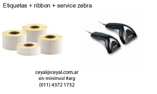 Etiquetas   ribbon   service zebra