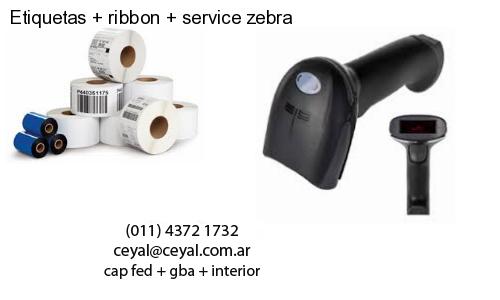 Etiquetas   ribbon   service zebra