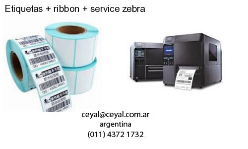 Etiquetas   ribbon   service zebra