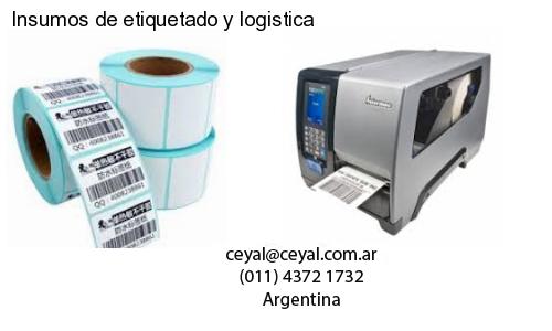 Insumos de etiquetado y logistica