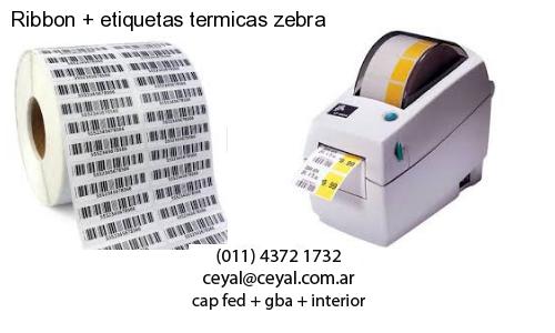 Ribbon   etiquetas termicas zebra