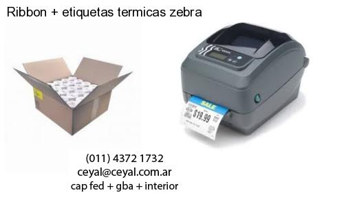 Ribbon   etiquetas termicas zebra