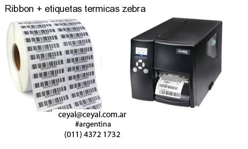 Ribbon   etiquetas termicas zebra