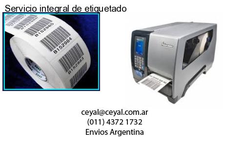 Servicio integral de etiquetado
