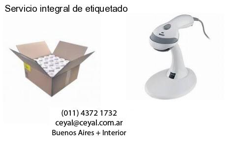 Servicio integral de etiquetado