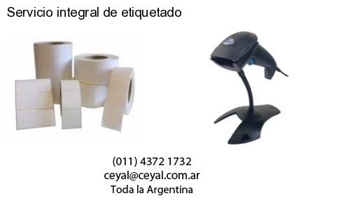 Servicio integral de etiquetado