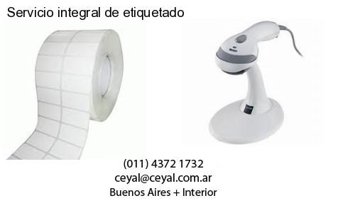 Servicio integral de etiquetado