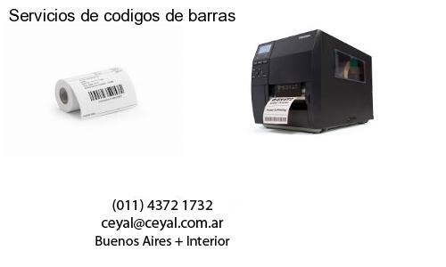 Servicios de codigos de barras