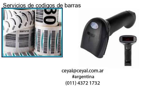 Servicios de codigos de barras