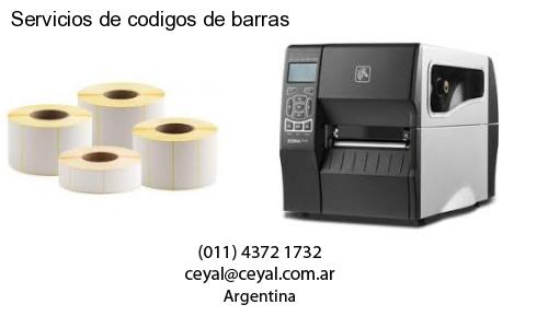 Servicios de codigos de barras