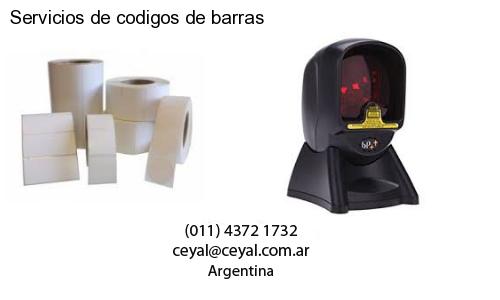 Servicios de codigos de barras